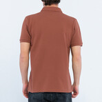 Ronnie Short Sleeve Polo Shirt // Brown (3XL)
