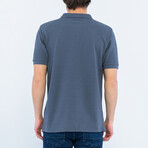 Rick Short Sleeve Polo Shirt // Anthracite (S)