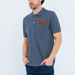 Short Sleeve Polo Shirt // Anthracite (L)