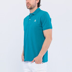 Homer Short Sleeve Polo Shirt // Oil (XL)