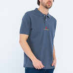 Rick Short Sleeve Polo Shirt // Anthracite (L)
