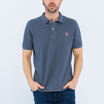 Kane Short Sleeve Polo Shirt // Anthracite (M)