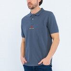 Rick Short Sleeve Polo Shirt // Anthracite (M)