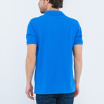 Charley Short Sleeve Polo Shirt // Indigo (L)