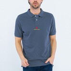 Rick Short Sleeve Polo Shirt // Anthracite (XL)