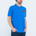 Kyron Short Sleeve Polo Shirt // Indigo (3XL)