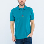 Richard Short Sleeve Polo Shirt // Oil (XL)
