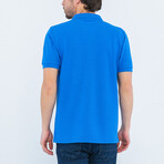 Kyron Short Sleeve Polo Shirt // Indigo (L)