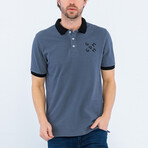 Malachi Short Sleeve Polo Shirt // Anthracite (L)