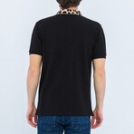 Fabian Short Sleeve Polo Shirt // Black (XL)
