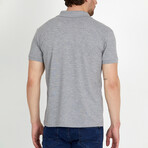 David Short Sleeve Polo // Gray (XL)