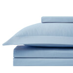 Sateen Oversized Duvet Cover Sets // Blue (King / California King)