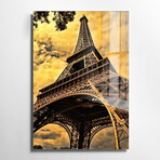 The Eiffel Tower at Sunset (17.7"H x 11.8"W x 0.2"D)