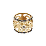 18K Yellow Gold Diamond Ring // Ring Size: 6.25 // New