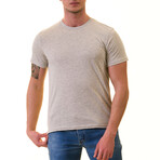 Premium European T-Shirt // Light Gray Melange (L)