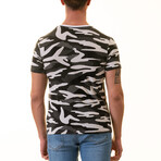 Premium European T-Shirt // Black Camouflage (3XL)