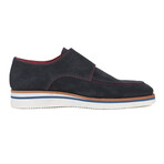 Men's Smart Casual Monkstrap Shoes // Navy  (US: 8)