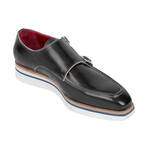 Men's Smart Casual Monkstrap Shoes // Black  (US: 10.5)