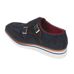 Men's Smart Casual Monkstrap Shoes // Navy  (US: 11)