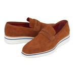 Men's Smart Casual Penny Loafers // Camel  (US: 8.5)