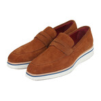Men's Smart Casual Penny Loafers // Camel  (US: 8.5)