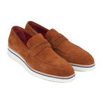 Men's Smart Casual Penny Loafers // Camel  (US: 11)