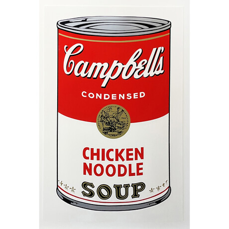 Sunday B. Morning // Sunday B Campbell's Soup 1 - Chicken Noodle Soup