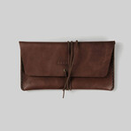 Jeff Tobacco Pouch // Wood Panel (Whiskey)