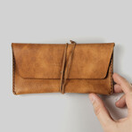 Jeff Tobacco Pouch // Wood Panel (Whiskey)