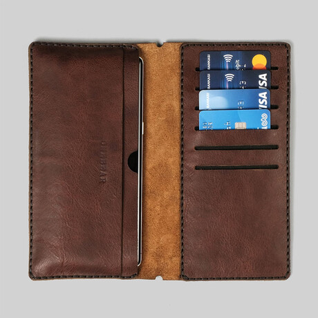Sam Phone Wallet // Whiskey (Iphone 13 Pro Max)
