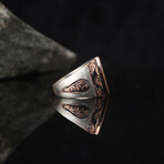Hand Engraved Ring (Ring Size: 6)