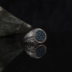 Turquoise Stone Ring (Ring Size: 6)