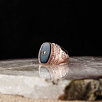 Gemstone Ring (Ring Size: 6)