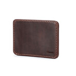 R1SO 1-Pocket 2-Slot Wallet // Oil Tan