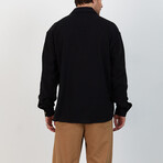 Cedric Oversize Shirt // Black (S)