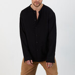 George Oversize Shirt // Black (L)