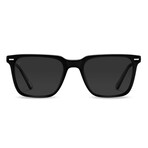 The Cooper Sunglasses // Matte Black Frame + Black Lens
