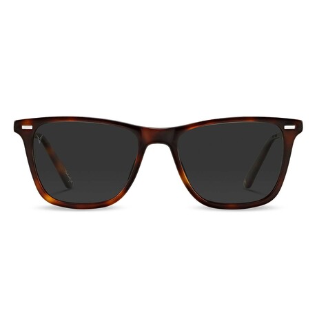 The Atwater Sunglasses // Rye Tortoise Frame + Black Lens