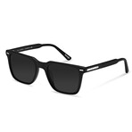 The Cooper Sunglasses // Matte Black Frame + Black Lens