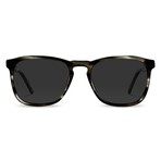 The Midway Sunglasses // Black Smoke Frame + Black Lens