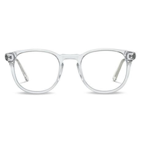 The District Blue Light Glasses // Clear Frame + Clear Lens
