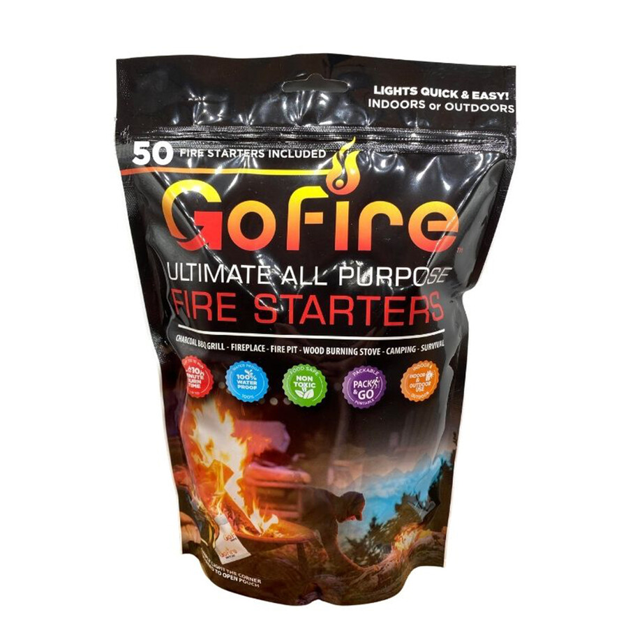 GoFire AllPurpose Fire Starters Packable For Any Scenario Touch of