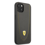Leather iPhone Case // Perforated Design (iPhone 13)