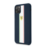 Silicone Case // Italian Stripes // iPhone 11 Pro // Navy