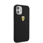 Silicone On Track iPhone Case // Microfiber Interior (iPhone 12 mini)