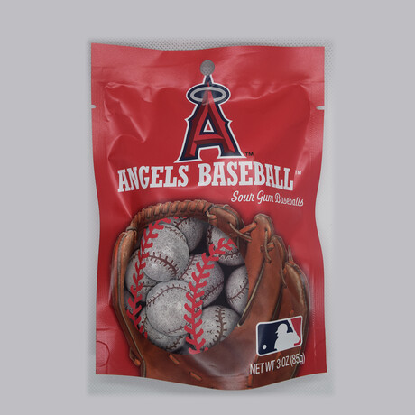 Los Angeles Angels Candy Pack (10ct Gummies + 10ct Sour Gumballs)