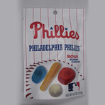 Philadelphia Phillies Candy Pack (10ct Gummies + 10ct Sour Gumballs)