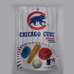 Chicago Cubs Candy Pack (10ct Gummies + 10ct Sour Gumballs)