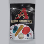 Arizona Diamondbacks Candy Pack (10ct Gummies + 10ct Sour Gumballs)
