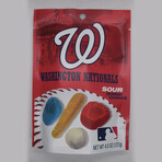 Washington Nationals Candy Pack (10ct Gummies + 10ct Sour Gumballs)